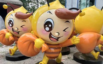 游樂(lè)園卡通動(dòng)漫人物雕塑